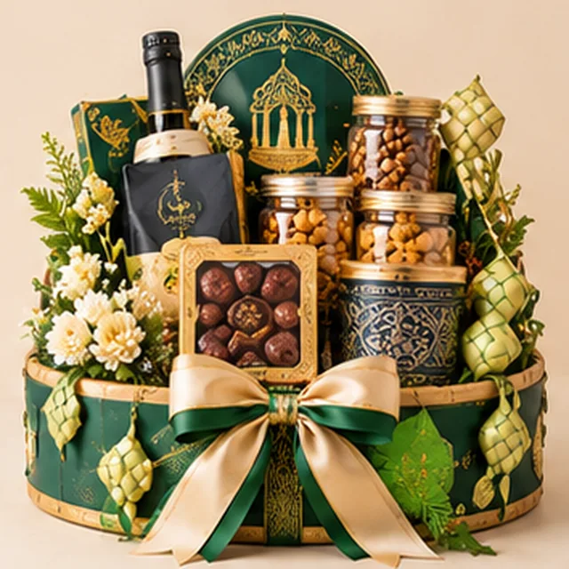 Parcel Idulfitri Hijau Emas